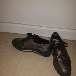 Loafer Zara silver/bronze